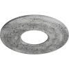 image29 38OD x 11 58ID x 1 18P Anthony Ceiling Medallion Fits Canopies up to 11 58Ultra Pure White Crackle Flat Finish