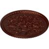 image32 58OD x 2P Bradford Ceiling Medallion Fits Canopies up to 6 58Antique Copper Metallic Series