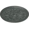 image32 58OD x 2P Bradford Ceiling Medallion Fits Canopies up to 6 58Athenian Green Crackle Flat Finish