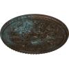 image32 58OD x 2P Bradford Ceiling Medallion Fits Canopies up to 6 58Bronze Blue Patina Metallic Series