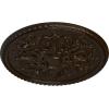 image32 58OD x 2P Bradford Ceiling Medallion Fits Canopies up to 6 58Bronze Metallic Series