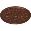 image32 58OD x 2P Bradford Ceiling Medallion Fits Canopies up to 6 58Copper Penny Metallic Series