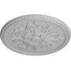 image32 58OD x 2P Bradford Ceiling Medallion Fits Canopies up to 6 58Frost Flat Finish
