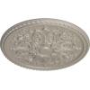 image32 58OD x 2P Bradford Ceiling Medallion Fits Canopies up to 6 58Pearl White Metallic Series