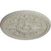 image32 58OD x 2P Bradford Ceiling Medallion Fits Canopies up to 6 58Pot of Cream Crackle Flat Finish