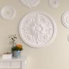 image32 58OD x 2P Bradford Ceiling Medallion Fits Canopies up to 6 58Primed