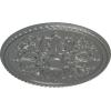 image32 58OD x 2P Bradford Ceiling Medallion Fits Canopies up to 6 58Silver Metallic Series
