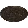 image32 58OD x 2P Bradford Ceiling Medallion Fits Canopies up to 6 58Stone Hearth Flat Finish