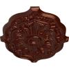 image36W x 26H x 1 12P Pesaro Ceiling MedallionHandPainted Antique Copper