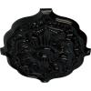 image36W x 26H x 1 12P Pesaro Ceiling MedallionHandPainted Black Pearl