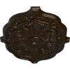 image36W x 26H x 1 12P Pesaro Ceiling MedallionHandPainted Bronze