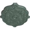 image36W x 26H x 1 12P Pesaro Ceiling MedallionHandPainted Cloud Burst