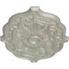 image36W x 26H x 1 12P Pesaro Ceiling MedallionHandPainted Flash Copper