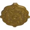 image36W x 26H x 1 12P Pesaro Ceiling MedallionHandPainted Gold