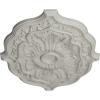 image36W x 26H x 1 12P Pesaro Ceiling MedallionHandPainted Pot of Cream