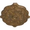 image36W x 26H x 1 12P Pesaro Ceiling MedallionHandPainted Rubbed Bronze