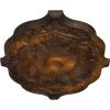 image36W x 26H x 1 12P Pesaro Ceiling MedallionHandPainted Rust