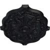 image36W x 26H x 1 12P Pesaro Ceiling MedallionHandPainted Steel Gray