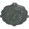 image36W x 26H x 1 12P Pesaro Ceiling MedallionHandpainted Athenian Green Crackle