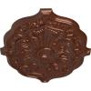 image36W x 26H x 1 12P Pesaro Ceiling MedallionHandpainted Copper Penny