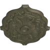 image36W x 26H x 1 12P Pesaro Ceiling MedallionHandpainted Witch Hazel