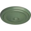 imageEkena Millwork CM12RE Reece Ceiling Medallion 12OD x 1 34P Fits Canopies up to 2 38 Factory PrimedAthenian Green Flat Finish