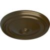 imageEkena Millwork CM12RE Reece Ceiling Medallion 12OD x 1 34P Fits Canopies up to 2 38 Factory PrimedBrass Metallic Series
