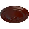 imageEkena Millwork CM12RE Reece Ceiling Medallion 12OD x 1 34P Fits Canopies up to 2 38 Factory PrimedBrushed Mahogany Flat Finish