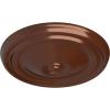 imageEkena Millwork CM12RE Reece Ceiling Medallion 12OD x 1 34P Fits Canopies up to 2 38 Factory PrimedCopper Penny Metallic Series