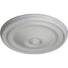 imageEkena Millwork CM12RE Reece Ceiling Medallion 12OD x 1 34P Fits Canopies up to 2 38 Factory PrimedFrost Flat Finish