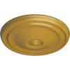 imageEkena Millwork CM12RE Reece Ceiling Medallion 12OD x 1 34P Fits Canopies up to 2 38 Factory PrimedIridescent Gold Metallic Series