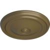 imageEkena Millwork CM12RE Reece Ceiling Medallion 12OD x 1 34P Fits Canopies up to 2 38 Factory PrimedMississippi Mud Flat Finish