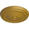 imageEkena Millwork CM12RE Reece Ceiling Medallion 12OD x 1 34P Fits Canopies up to 2 38 Factory PrimedPharaohs Gold Metallic Series