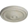 imageEkena Millwork CM12RE Reece Ceiling Medallion 12OD x 1 34P Fits Canopies up to 2 38 Factory PrimedPot of Cream Crackle Flat Finish