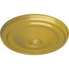 imageEkena Millwork CM12RE Reece Ceiling Medallion 12OD x 1 34P Fits Canopies up to 2 38 Factory PrimedRich Gold Metallic Series