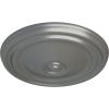 imageEkena Millwork CM12RE Reece Ceiling Medallion 12OD x 1 34P Fits Canopies up to 2 38 Factory PrimedSilver Metallic Series