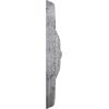 imageEkena Millwork CM12RE Reece Ceiling Medallion 12OD x 1 34P Fits Canopies up to 2 38 Factory PrimedUltra Pure White Crackle Flat Finish