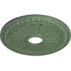 imageEkena Millwork CM18RA 18 18Inch OD 3 58Inch ID x 1 18Inch P Raymond Ceiling MedallionHandPainted Athenian Green