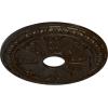 imageEkena Millwork CM18RA 18 18Inch OD 3 58Inch ID x 1 18Inch P Raymond Ceiling MedallionHandPainted Bronze