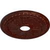 imageEkena Millwork CM18RA 18 18Inch OD 3 58Inch ID x 1 18Inch P Raymond Ceiling MedallionHandPainted Brushed Mahogany
