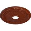 imageEkena Millwork CM18RA 18 18Inch OD 3 58Inch ID x 1 18Inch P Raymond Ceiling MedallionHandPainted Firebrick