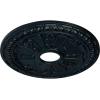 imageEkena Millwork CM18RA 18 18Inch OD 3 58Inch ID x 1 18Inch P Raymond Ceiling MedallionHandPainted Night Shade