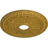 imageEkena Millwork CM18RA 18 18Inch OD 3 58Inch ID x 1 18Inch P Raymond Ceiling MedallionHandPainted Pharaohs Gold