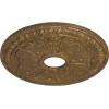 imageEkena Millwork CM18RA 18 18Inch OD 3 58Inch ID x 1 18Inch P Raymond Ceiling MedallionHandPainted Rubbed Bronze