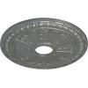 imageEkena Millwork CM18RA 18 18Inch OD 3 58Inch ID x 1 18Inch P Raymond Ceiling MedallionHandPainted Silver