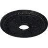 imageEkena Millwork CM18RA 18 18Inch OD 3 58Inch ID x 1 18Inch P Raymond Ceiling MedallionHandPainted Steel Gray