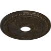 imageEkena Millwork CM18RA 18 18Inch OD 3 58Inch ID x 1 18Inch P Raymond Ceiling MedallionHandPainted Stone Hearth Crackle
