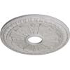 imageEkena Millwork CM18RA 18 18Inch OD 3 58Inch ID x 1 18Inch P Raymond Ceiling MedallionHandpainted Ultra Pure White