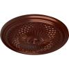 imageEkena Millwork CM22TN 22Inch OD Trinity Ceiling Medallion 22OD x 1 34P Fits Canopies up to 3 Factory PrimedAntique Copper Metallic Series