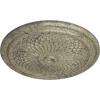 imageEkena Millwork CM22TN 22Inch OD Trinity Ceiling Medallion 22OD x 1 34P Fits Canopies up to 3 Factory PrimedCastle Stone Crackle Flat Finish